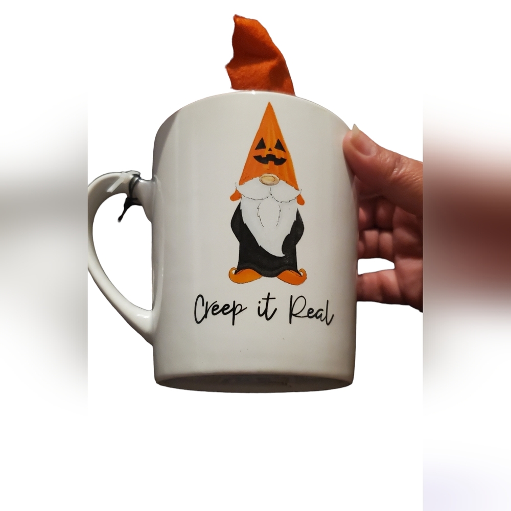 Prima Design Halloween Gnome in a Cup Mug - Picture 2 of 8